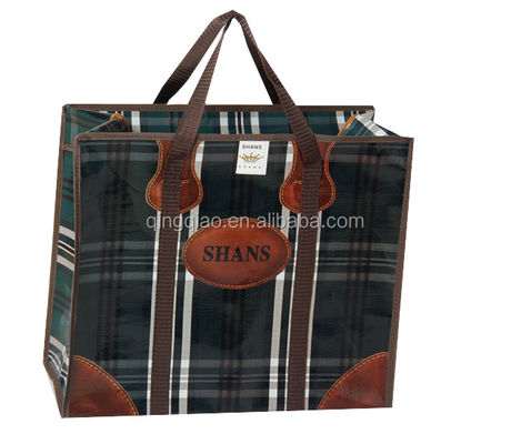kwaliteit  hot  sell   pp woven  colorful  shopping  bag  lamination fabriek