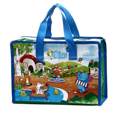 Aanpassen Reclame Recycled Tote Bag Pp Niet-geweven plastic tas