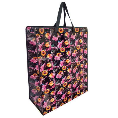 Groentewaren Woven Shopper Niet-geweven polyzakken Laminatie Woven herbruikbare winkeltas