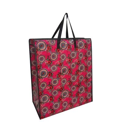 Groentewaren Woven Shopper Niet-geweven polyzakken Laminatie Woven herbruikbare winkeltas