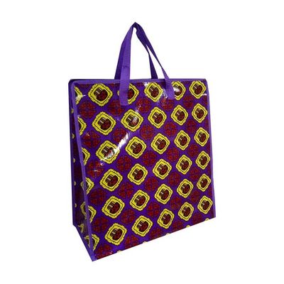 Groentewaren Woven Shopper Niet-geweven polyzakken Laminatie Woven herbruikbare winkeltas