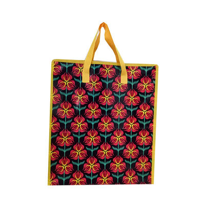 Groentewaren Woven Shopper Niet-geweven polyzakken Laminatie Woven herbruikbare winkeltas