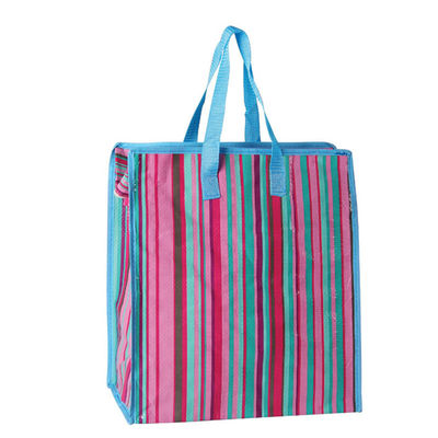 Spotprinting PP Woven Shopping Bag Recycled Plastic Woven Bags ODM