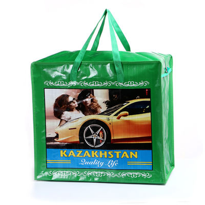 Spotprinting PP Woven Shopping Bag Recycled Plastic Woven Bags ODM