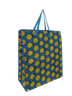 Spotprinting PP Woven Shopping Bag Recycled Plastic Woven Bags ODM