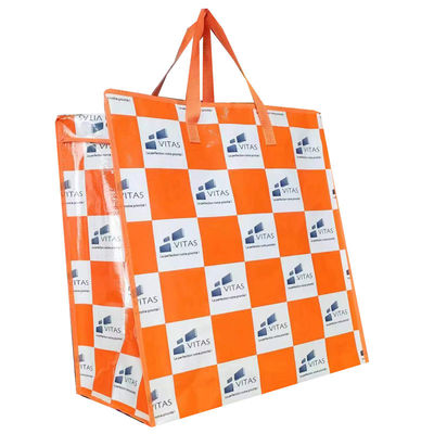 Herbruikbare Pp Woven Shopper Laminated Woven Bags Waterdicht binnen budget