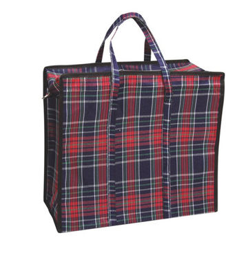 Aanpasbare Unisex Canvas Shopping Tote Bag Met Zipper Sluiting