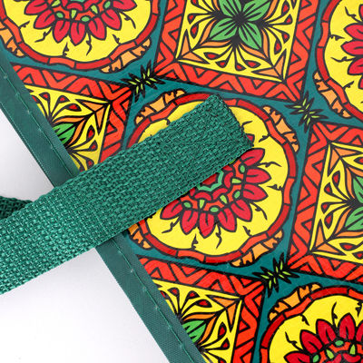 135 gram PP-woven winkeltas met 2 plastic ritsjes voor duurzaamheid