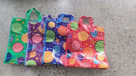 Essentiële plastic boodschappenzak met rits of sluiting