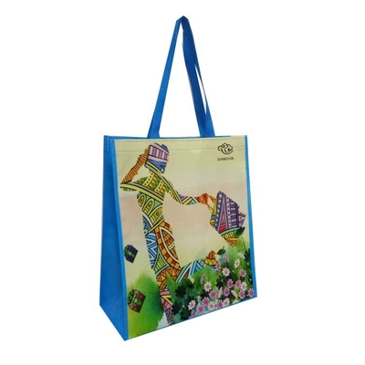 Eco-vriendelijke inkt Custom PP Woven Shopping Bag 10kg Capaciteit